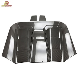 ฝาครอบเครื่องยนต์คาร์บอนไฟเบอร์แบบแห้งสำหรับ Lamborghini Huracan EVO Spyder ฝาครอบเครื่องยนต์คาร์บอนด้านหน้า ฝากระโปรงหน้า ชุดแต่งตัวถังรถยนต์ - Product Image 1