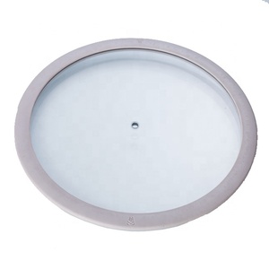 Fabricant de couvercle en verre en Chine Couvercle en acier inoxydable de couvercle de <span class=keywords><strong>pot</strong></span> en silicone coloré - Product Image 1