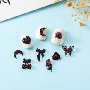 Decoración de uñas de moda <span class=keywords><strong>con</strong></span> formas únicas y cristales de alta calidad para <span class=keywords><strong>manicura</strong></span> elegante - Product Image 2