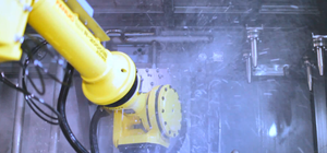 Nouvelle machine de nettoyage industriel haute pression à quatre robots, boîtier de transmission et corps de soupape, Shimada Big Bird CLH 3000-5000W - Product Image 2