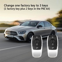 EASYGUARD Smart Key PKE Kit 4 Tombol Keamanan Tinggi Garansi 1 Tahun untuk Kendaraan Mercedes Cocok dengan Tombol Start Push OEM Pabrik