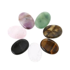 Pietra Antistress Feng Shui a Forma di Goccia, Cristallo Naturale per <span class=keywords><strong>Chakra</strong></span> e Guarigione Reiki, Utilizzata per Relax o Riduzione dell'Ansia - Product Image 1
