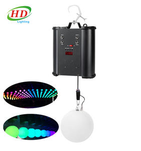 Mini RGB Stage 3D Kinetic Ball Rain Floor Drop System DMX LED Kinetic Lights Tube para conciertos y bailes - Product Image 5