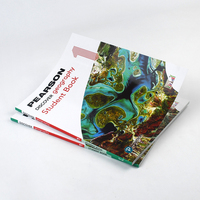Livre d'apprentissage pour enfants personnalisé à couverture souple, impression offset économique, haute qualité, avec pelliculage brillant/mat et papier cartonné fantaisie