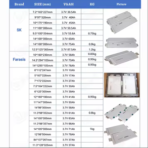 แบตเตอรี่ลิเธียมไอออนโพลิเมอร์120Ah NMC SK120 6000รอบแบบชาร์จไฟได้สำหรับรถยนต์ EV - Product Image 4