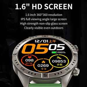 Nouvelle Montre Connectée CY800 2026 avec Écran Tactile Rond de 1,6 Pouce, Appel Bluetooth, Fréquence Cardiaque, Pression Artérielle, Montre Intelligente Sportive pour Hommes et Femmes - Product Image 2