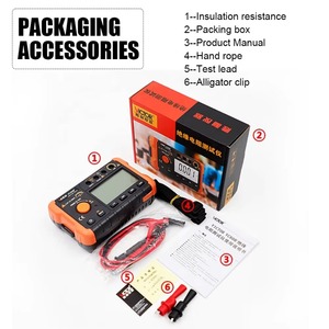 เครื่องทดสอบความต้านทานฉนวนดิจิตอล Vc60b+ หน้าจอ LCD ความละเอียดสูง แสดงผล 5000 คำ พร้อมฟังก์ชั่นเขียนด้วยลายมือ - Product Image 6