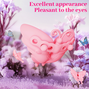 तितली चुंबन सेक्स खिलौना सिलिकॉन निप्पल क्लैंप वाइब्रेटर गुलाबी स्तन टेसिंग उत्तेजना वयस्क खिलौना महिला कामुक - Product Image 4