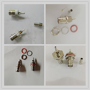 Offre Spéciale Bonne Qualité <span class=keywords><strong>BNC</strong></span> FEMELLE À Sertir Connecteur Coaxial Pour RG174 RG58 RG59 RG6 RG213 CÂBLE - Product Image 6