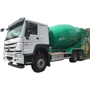 Dongfeng Truk Pengaduk Semen, Model Baru 10 Roda 12 M3 Mixer Beton Truk Semen