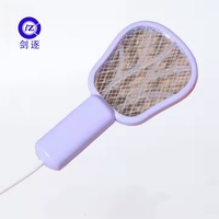 Lámpara Antimosquitos 3 en 1 JZ, Lámpara Nocturna, Matamosquitos USB Portátil de ABS con Alta Tensión, Prioridad en la Seguridad