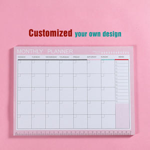 <span class=keywords><strong>Bloc</strong></span>-notes pour planificateur hebdomadaire, 1 pièce, personnalisé, Logo imprimé, facile à utiliser, pour <span class=keywords><strong>le</strong></span> <span class=keywords><strong>bureau</strong></span> - Product Image 2