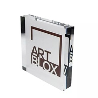 Bloc de Logo imprimé en acrylique, Plaque de nom personnalisée, Plaque de marquage en acrylique, bloc de signe en acrylique