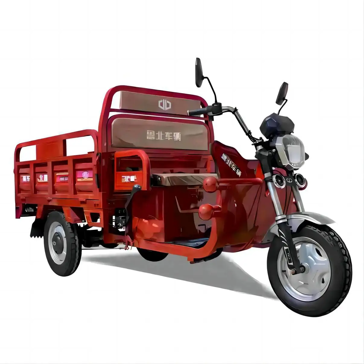 Lubei 차량 제조 업체 OEM/ODM 1500W 1800W 트럭화물 트라이크 강력한 등반 능력 세 바퀴 전기화물 세발 자전거