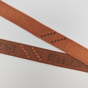 Bande élastique jacquard de 2,5 cm pour sous-vêtements, sangle jacquard personnalisée de haute qualité, rouleaux de sangles de soutien lombaire - Product Image 5