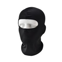 Masque de protection solaire pour le visage pour le cyclisme en plein air, la moto, doublure de casque de vélo, protection du visage