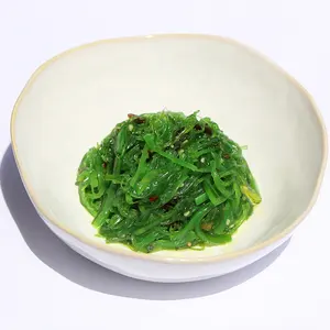 Bán Hot Chất Lượng Cao Hiyashi Wakame Đông Lạnh Dày Dạn Rong Biển Salad Nhật Bản Chuka Rong Biển Salad