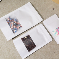 Sachet Doypack laminé de qualité alimentaire refermable avec fermeture éclair pour l'emballage de haricots secs et céréales, tailles personnalisées