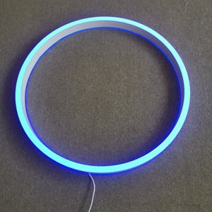 Acrilico Logo 3D Design segno LED per applicazioni esterne per interni auto azienda pubblicità decorazione luce rossa effetto trasformatore di potenza - Product Image 4