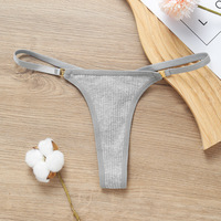 Nouveau modèle Sous-vêtements en coton grande taille pour femmes String sexy pour femmes Pantalon en coton Sous-vêtements à taille basse