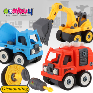 Fai da Te Del Veicolo Fuoco Truc Giocattolo di Montaggio Del Motore per I Bambini con Cassetta Degli Attrezzi - Product Image 2