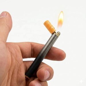 Briquet à gaz économique en gros, forme de cigarette fine, personnalisation disponible, briquet créatif - Product Image 4