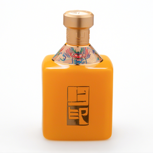 Botella de <span class=keywords><strong>Licor</strong></span> Vacía Cuadrada de Vidrio Amarillo al por Mayor, 500ml, Botella para <span class=keywords><strong>Vodka</strong></span>, Whisky y Licores, Personalizable - Product Image 6