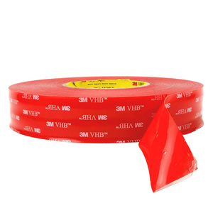 Cinta Adhesiva de Doble Cara de Espuma Acrílica Transparente <span class=keywords><strong>3M</strong></span> <span class=keywords><strong>4910</strong></span> de 1.0 mm para Vidrio, Metal, Señalización Transparente, Decoración Exterior y Montaje - Product Image 1