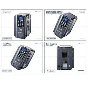 Variador de Frecuencia Variable VFD150C43A-21 de 15 kW, 20 HP, 380 V, Trifásico, para Motor Compresor, IP20 - Product Image 3