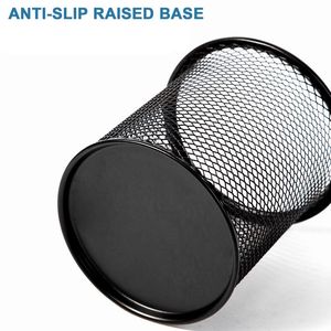 منظم مكياج ملون مخصص مع حامل فرشاة قلم رصاص شبكي من السلك ميزة حامل الأكواب - Product Image 4