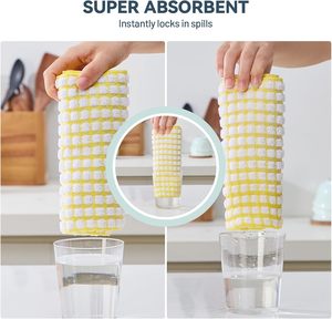 ผ้าเช็ดครัวปักโลโก้ 100% โพลีเอสเตอร์ ผ้าลินิน ผ้าฝ้าย ชุดผ้าเช็ดมือแบบแขวน ปรับแต่งได้ พิมพ์ลายสำหรับใช้ในบ้าน - Product Image 3