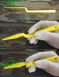 Vàng Dài Stick Xe Cửa Sổ Tint Squeegee Kit Nhựa <span class=keywords><strong>Scraper</strong></span> Cho Cửa Sổ Phim Công Cụ Ứng Dụng A23 - Product Image 4