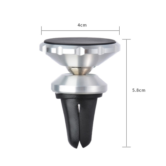 Universal Magnetic Car Phone Holder for 17 16 15 14 13 12 11 Pro Max 360 Rotatable Air Vent Mount Strong Suction Flexible
