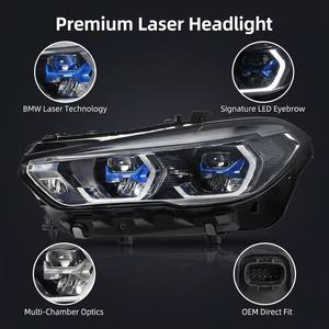63115A32D37 Faros Delanteros Láser Negros Originales Usados para <span class=keywords><strong>BMW</strong></span> G05 X5 F95 X5M G06 <span class=keywords><strong>X6</strong></span> F96 X6M 2019-2023 Lámpara Delantera LED - Product Image 6