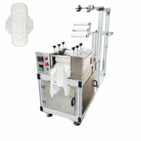 Machine de fabrication de serviettes hygiéniques à ultrasons à faible coût, fabriquée en Chine, pour la production de serviettes hygiéniques avec composants essentiels PLC et moteur