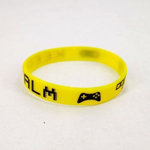 Bracelet en caoutchouc avec logo de jeu vidéo de haute qualité - Cadeau idéal pour les joueurs, parfait pour les promotions et les activités - Product Image 3