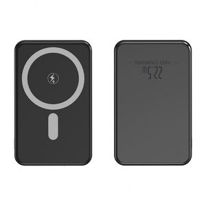 High-Capacity 15W Ultra Slim PD22.5W Fast Wireless Power Bank 10000Mah With Aluminum Housing ABS Holder Portable <b>Mobile</b> Devices - Product Image 2