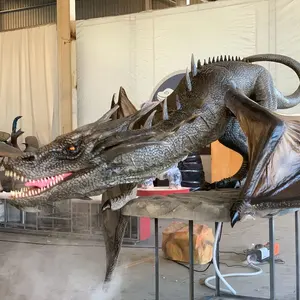 Animatronics Dinosaurier Spielplatz Animatronics Dekorationen Simulation Flying Dragon Model