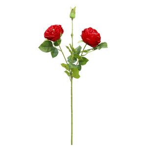 Artificial Austin Roses 3-Head Plastic <b>Silk</b> <b>Flowers</b> High Simulation Wedding Decorative Modern Rose - Product Image 5