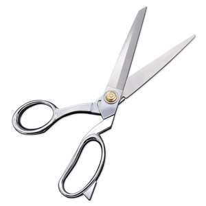 Lu Ban's Work Tailor Scissors 10-Inch Stainless Steel All-Steel Shears For Clothing Leather Fabric <b>Sewing</b> - Product Image 1