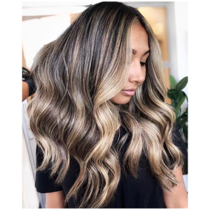 I capelli grezzi non trattati adorabili di vendita caldi evidenziano le parrucche anteriori del merletto delle estensioni dei capelli dell'onda del corpo di colore biondo marrone - Product Image 1