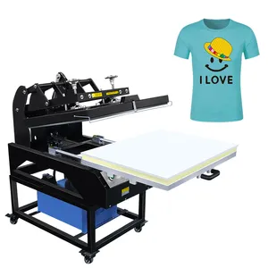 31''x 39'' 80 x 100 Large Format Hot Heating T-shirt with Diamonds Oil Pressure Hydraulic Heat Sublimation Machines