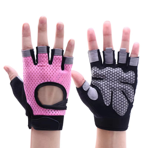 Women's Half-Finger Fitness <b>Gloves</b> for Heavy Exercise Non-Slip Body Building Gym <b>Gloves</b> Breathable Comfortable Weight Lifting - Product Image 5