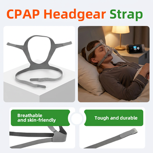 <strong>CPAP</strong> Headgear for <strong>ResMed</strong> N10 Replacement Nasal <strong>Mask</strong> with for Double Layer Adhesive Fixed Headband Strap - Product Image 1