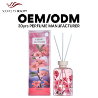 Diffuseur de parfum LOVALI HOME 200ML, flacon luxueux, senteur florale naturelle, pour la maison, le bureau, la chambre, le spa et l'usage quotidien, vente directe d'usine