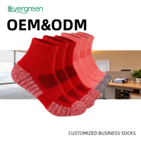 Chaussettes de sport personnalisées de haute qualité, chaussettes de padel courtes, chaussettes de sport respirantes en coton, chaussettes de compression athlétiques