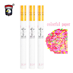 ดอกไม้ไฟสำหรับงานวันเกิด สายรุ้งสีรุ้งและกระดาษคอนเฟตติ 30 ซม. ปืนฉีดคอนเฟตติแบบมือหมุน  ดอกไม้ไฟไร้ควันแบบมือหมุน - Product Image 1