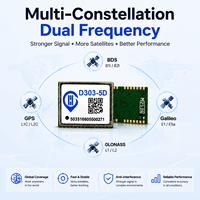 Módulo GPS GNSS de Doble Frecuencia D303-5D, Módulo de Posicionamiento de Alta Precisión RTK para UAV, Agricultura y Robótica