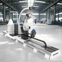 Robot de soldadura de 6 ejes sin programación y sin necesidad de enseñanza, con cámara 3D para la construcción de estructuras de acero y construcción naval.