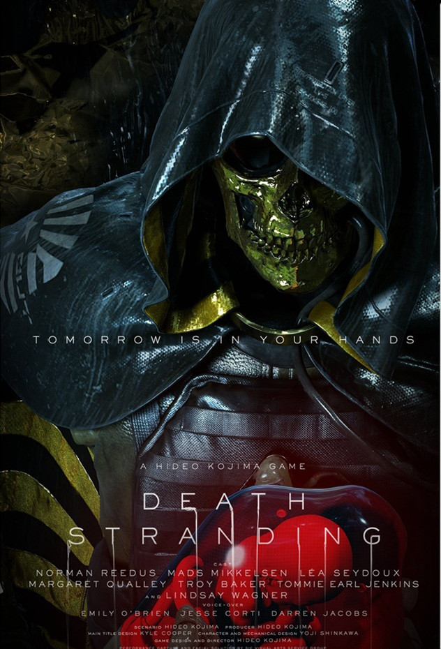 Retro Art Hanging Canvas Death Stranding Poster 30x45CM | Eco